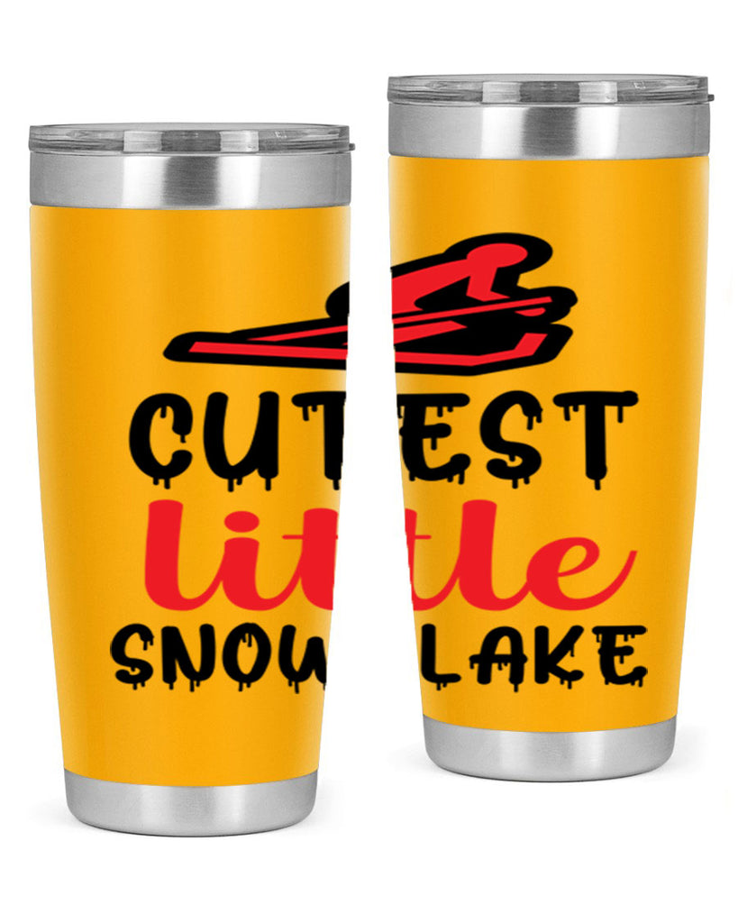 Cutest little snowflake 87#- winter- Tumbler