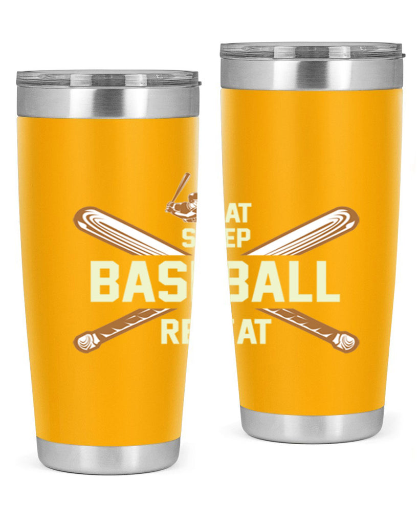 Eat 1285#- baseball- Tumbler
