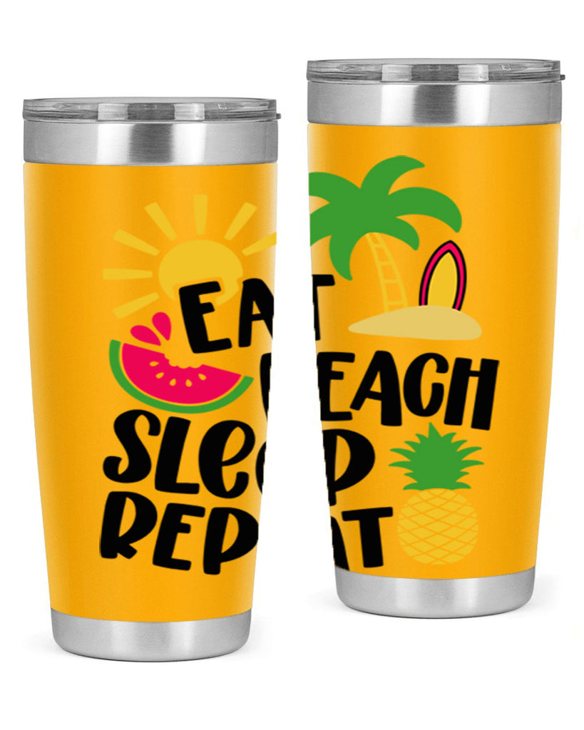Eat Beach Sleep Repeat Style 47#- summer- Tumbler