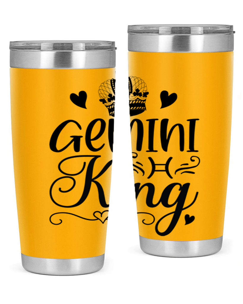 Gemini king 228#- zodiac- Tumbler