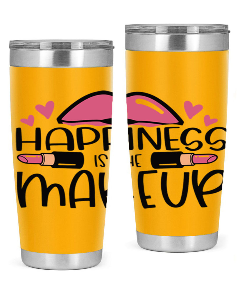 Hapiness Is The Makeup Style 95#- make up- Tumbler