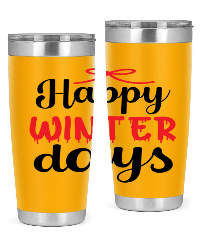 Happy winter days 123#- winter- Tumbler