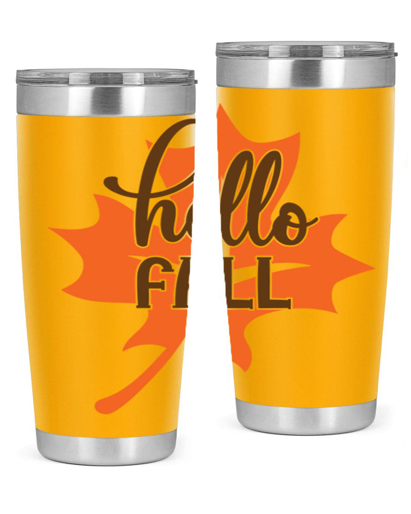 Hello Fall 273#- fall- Tumbler