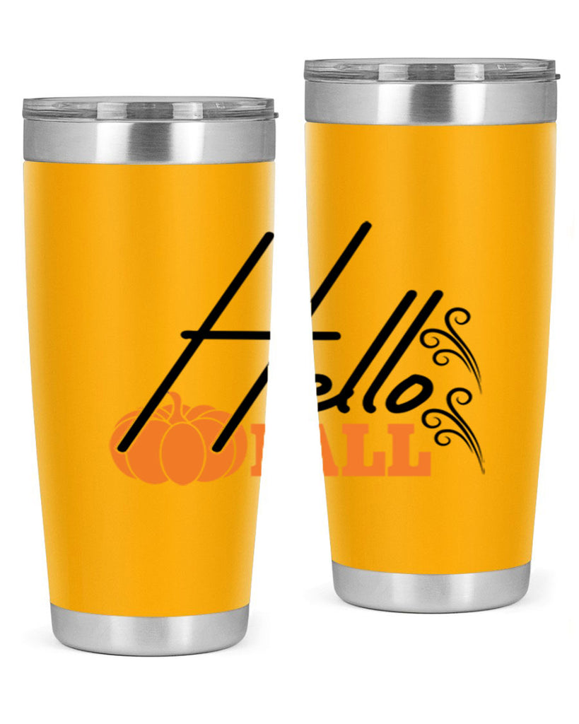 Hello Fall 281#- fall- Tumbler
