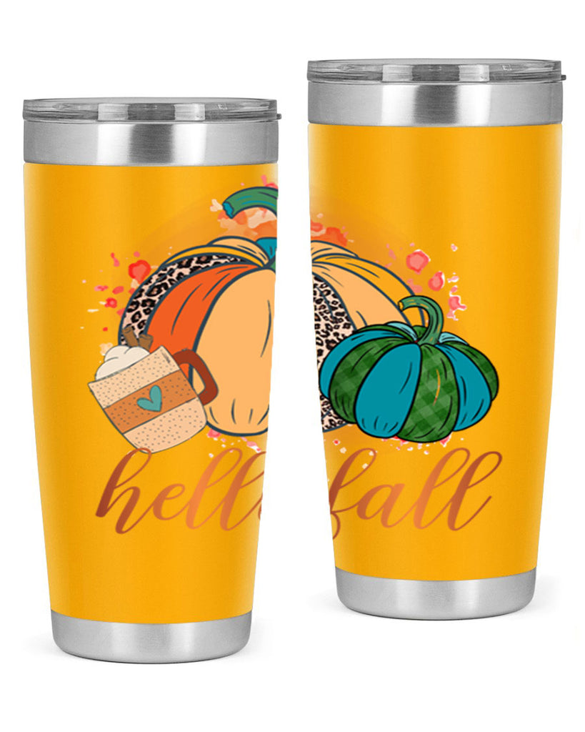 Hello Fall 282#- fall- Tumbler