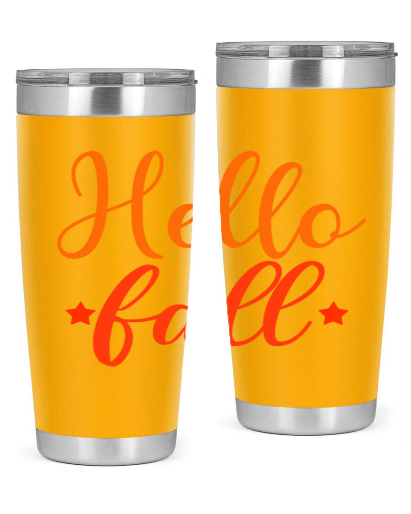 Hello Fall Design 278#- fall- Tumbler