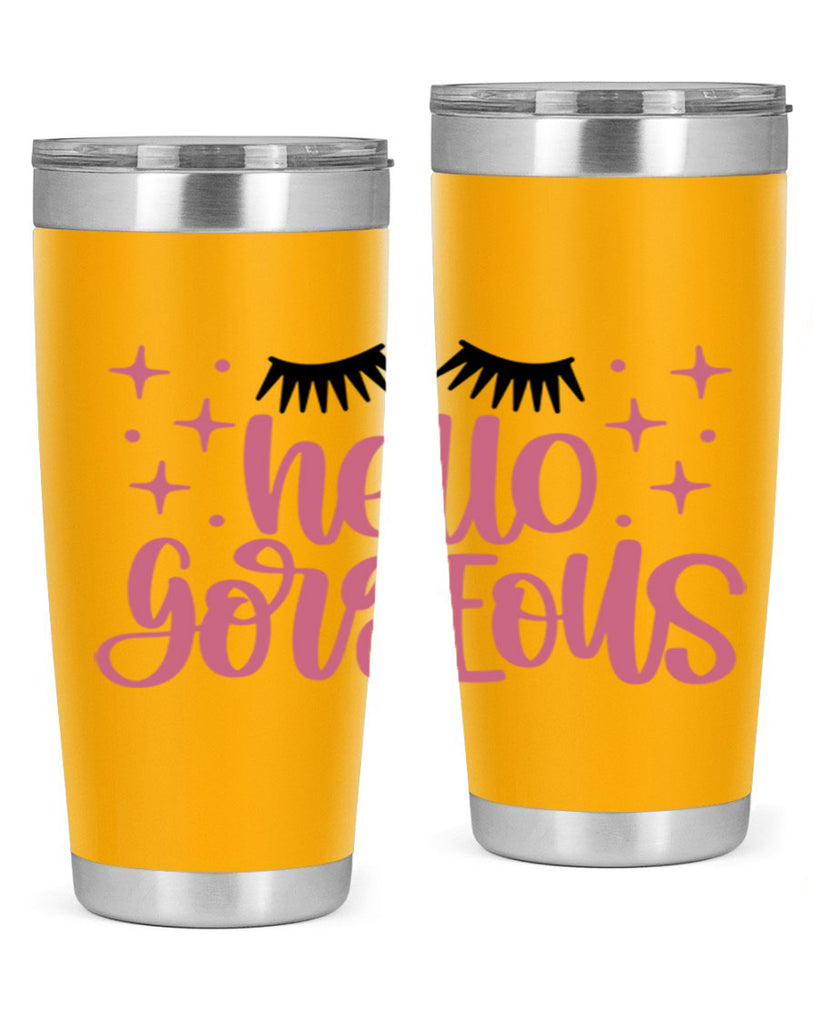 Hello Gorgeous Style 89#- make up- Tumbler