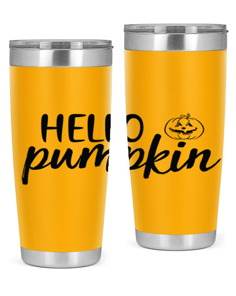 Hello Pumpkin 286#- fall- Tumbler