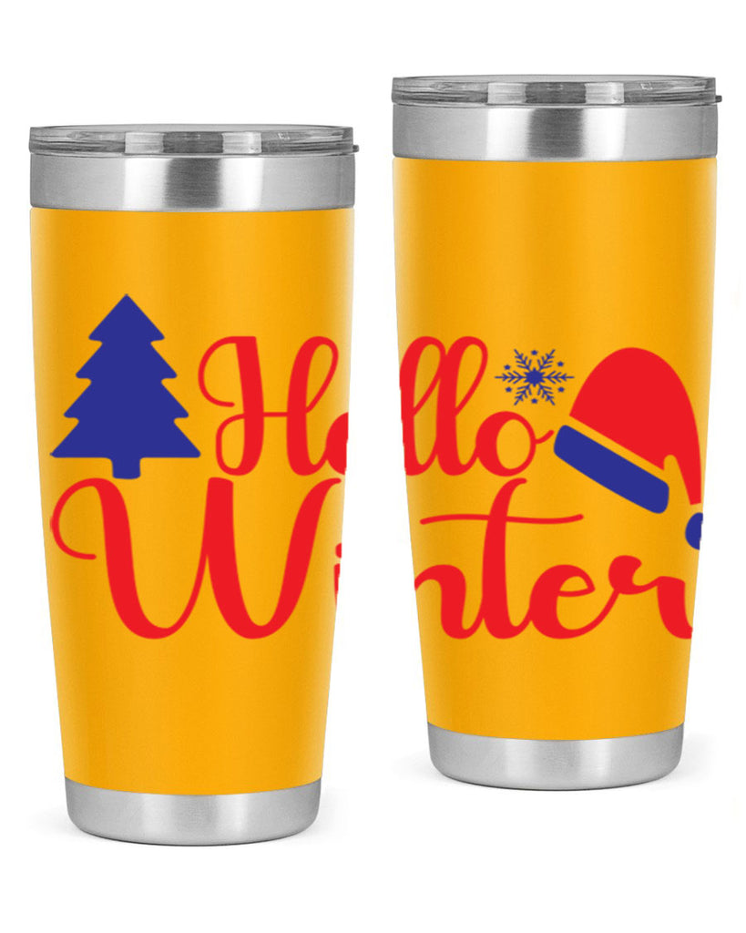 Hello Winter 179#- winter- Tumbler