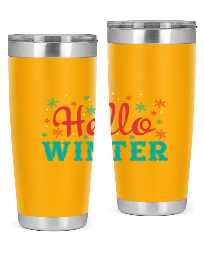 Hello Winter 182#- winter- Tumbler