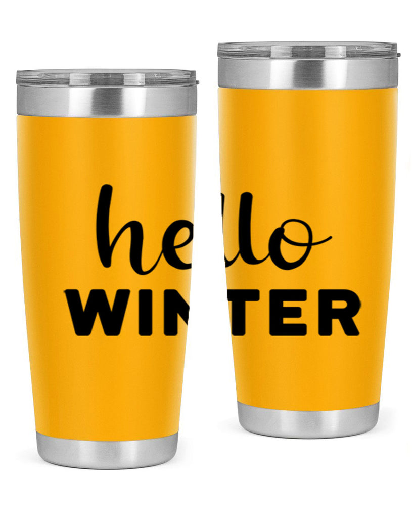 Hello Winter 186#- winter- Tumbler