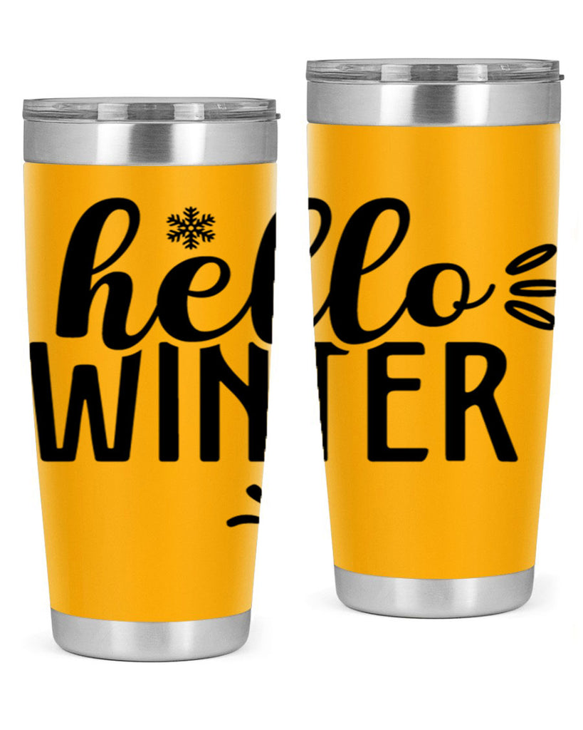 Hello Winter171#- winter- Tumbler