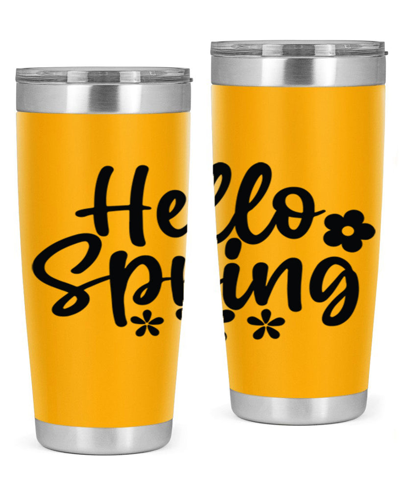Hello spring  design 232#- spring- Tumbler