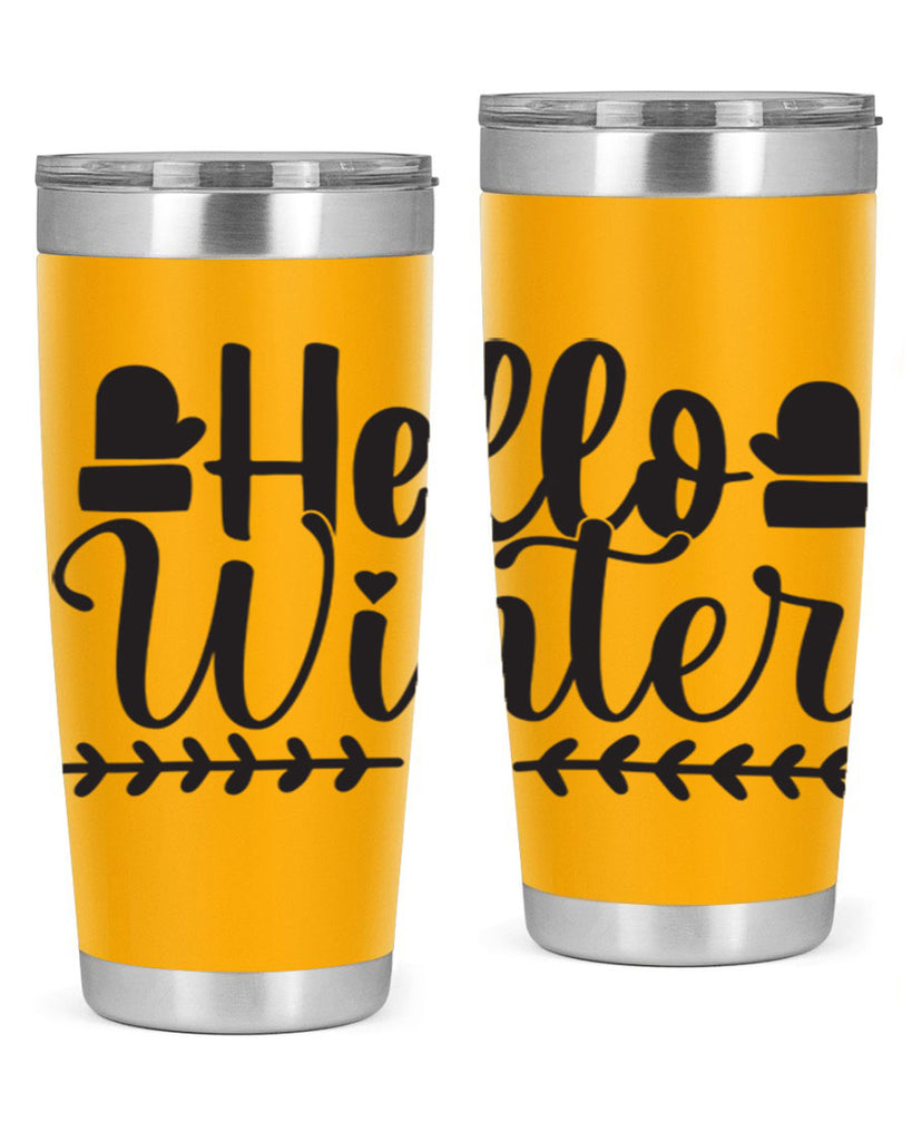 Hello winter 184#- winter- Tumbler