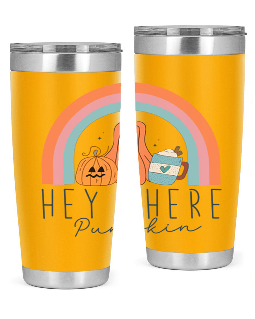 Hey There Pumpkin 309#- fall- Tumbler