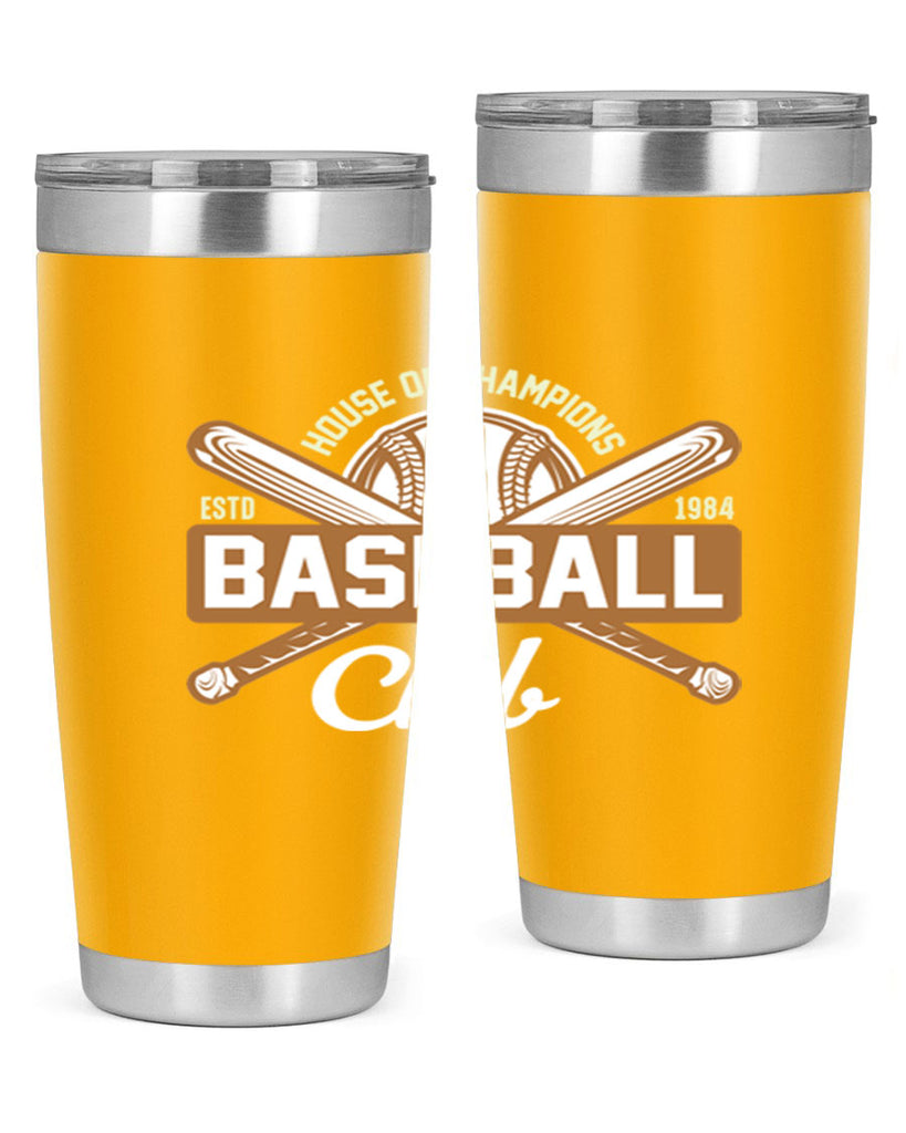 House 1178#- baseball- Tumbler