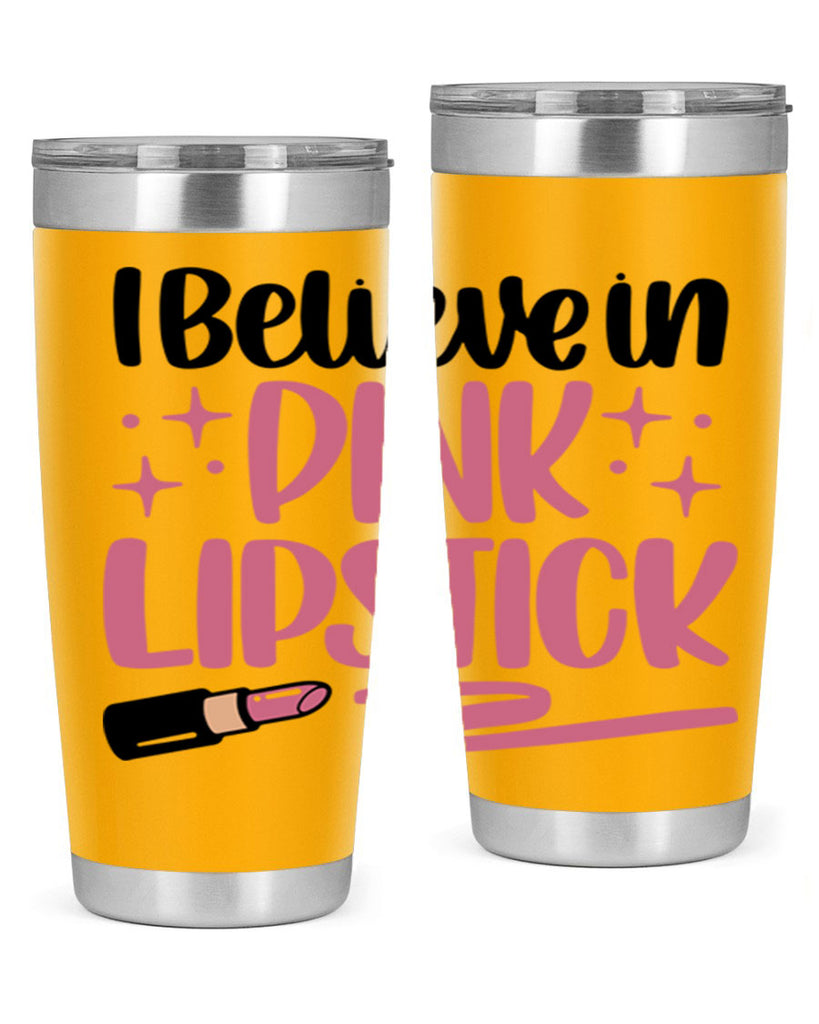 I Believe In Pink Lipstick Style 85#- make up- Tumbler