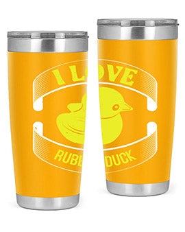 I Love Rubber duck Style 41#- duck- Tumbler