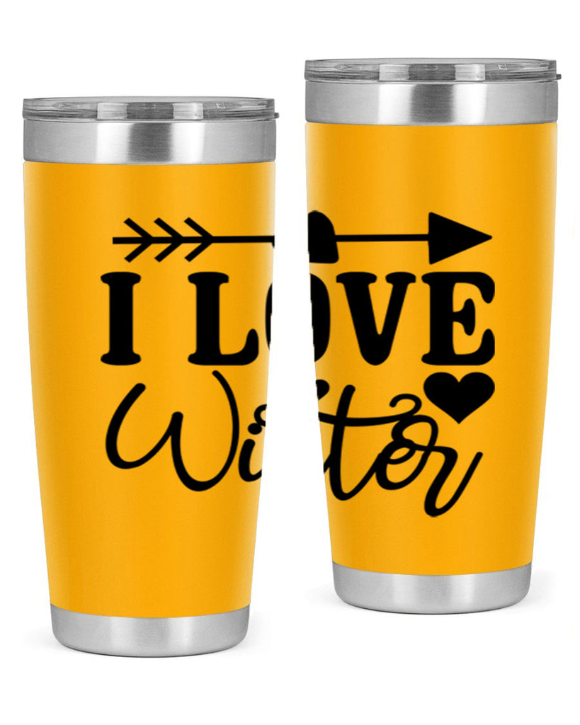 I Love Winter 227#- winter- Tumbler
