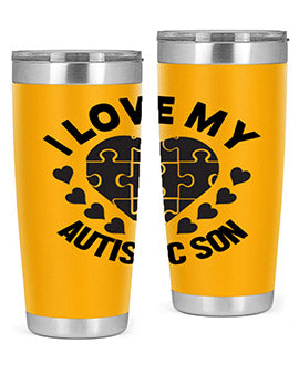 I love my Style 46#- autism- Tumbler
