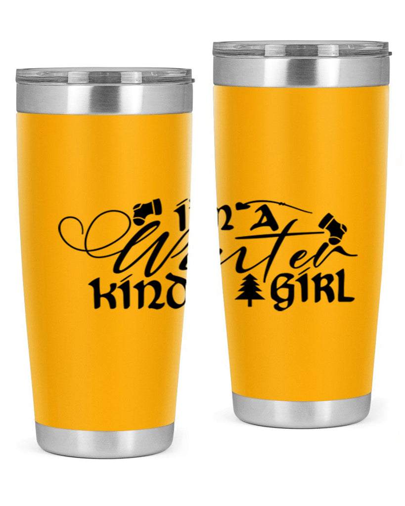 I m A Winter Kinda Girl 230#- winter- Tumbler