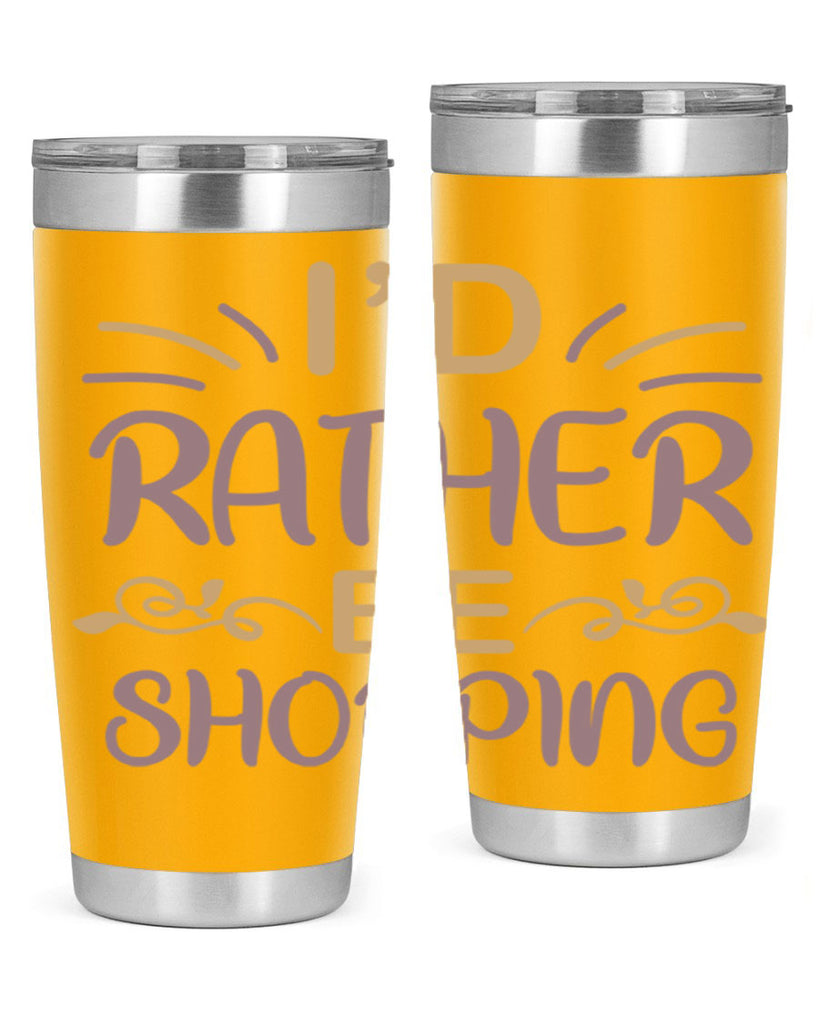 Id Rather Be Shopping 109#- fashion- Cotton Tank