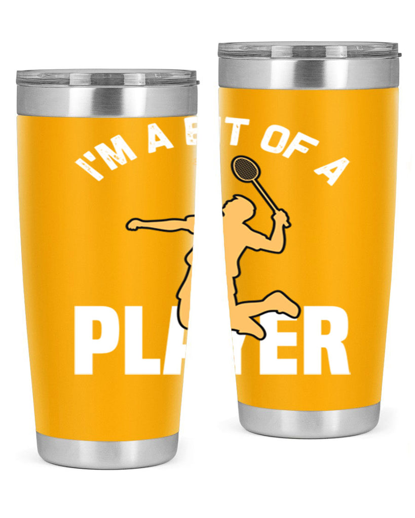 Im a bit 1071#- badminton- Tumbler