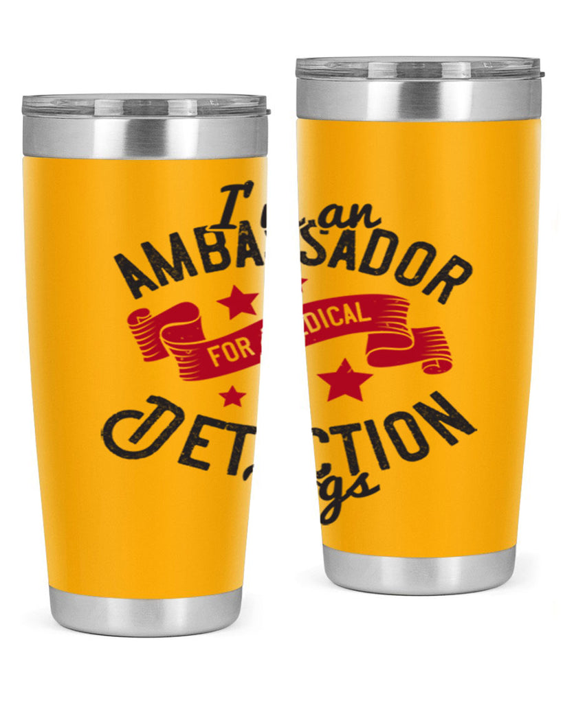 Im an ambassador for Medical Detection dogs Style 41#- medical- tumbler