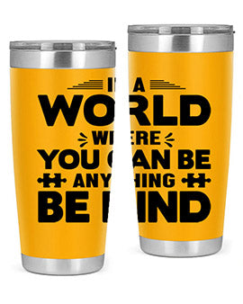 In a world Style 48#- autism- Tumbler