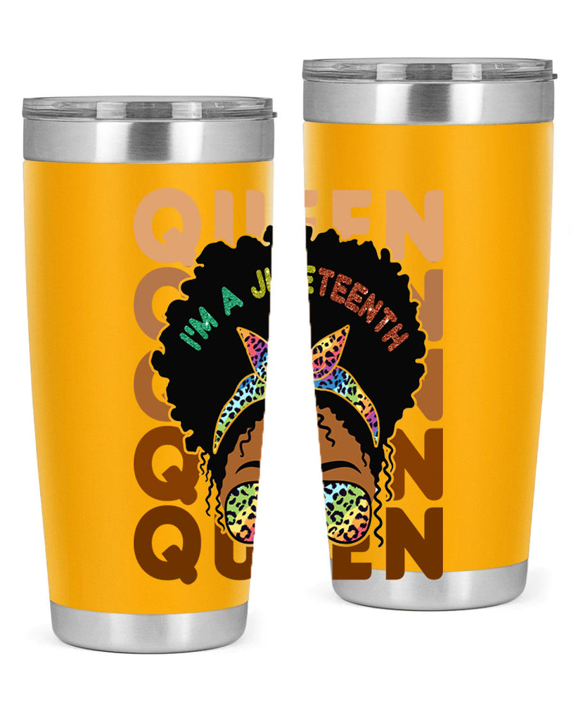 Juneteenth Queen Swag Black Melanin Png 26#- Juneteenth- tumbler