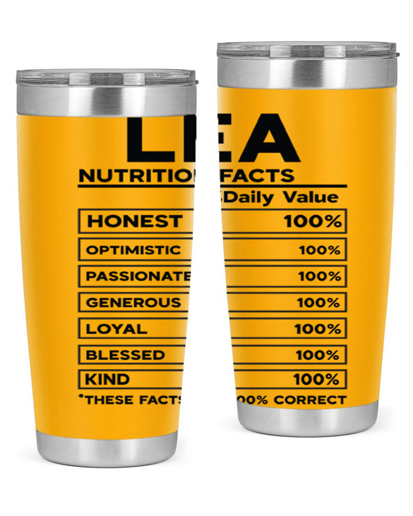 Lea Nutrition Facts 276#- zodiac- Tumbler