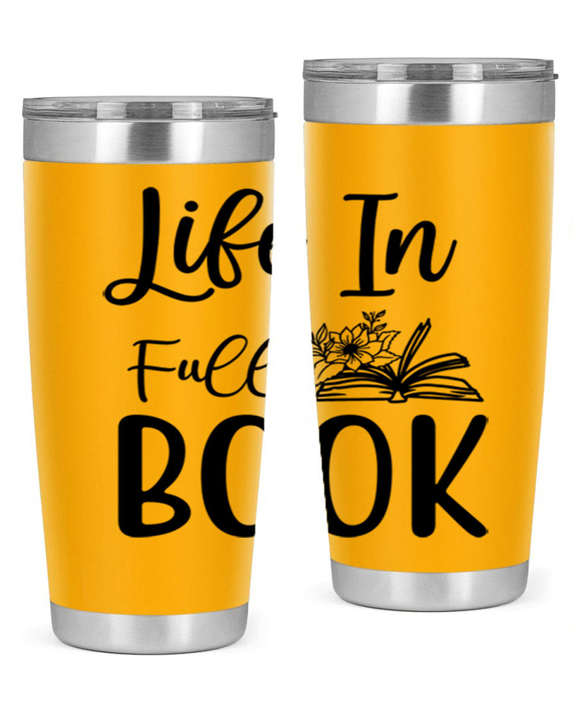 Life In Full Book 297#- spring- Tumbler