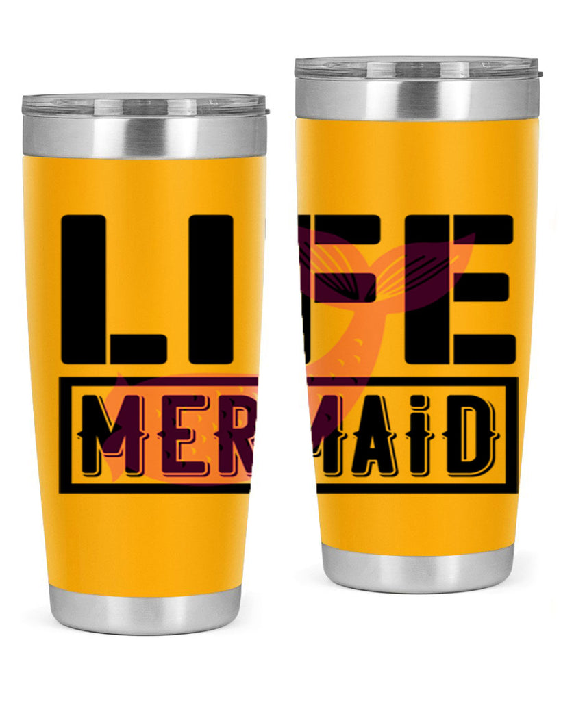 Life mermaid 303#- mermaid- Tumbler