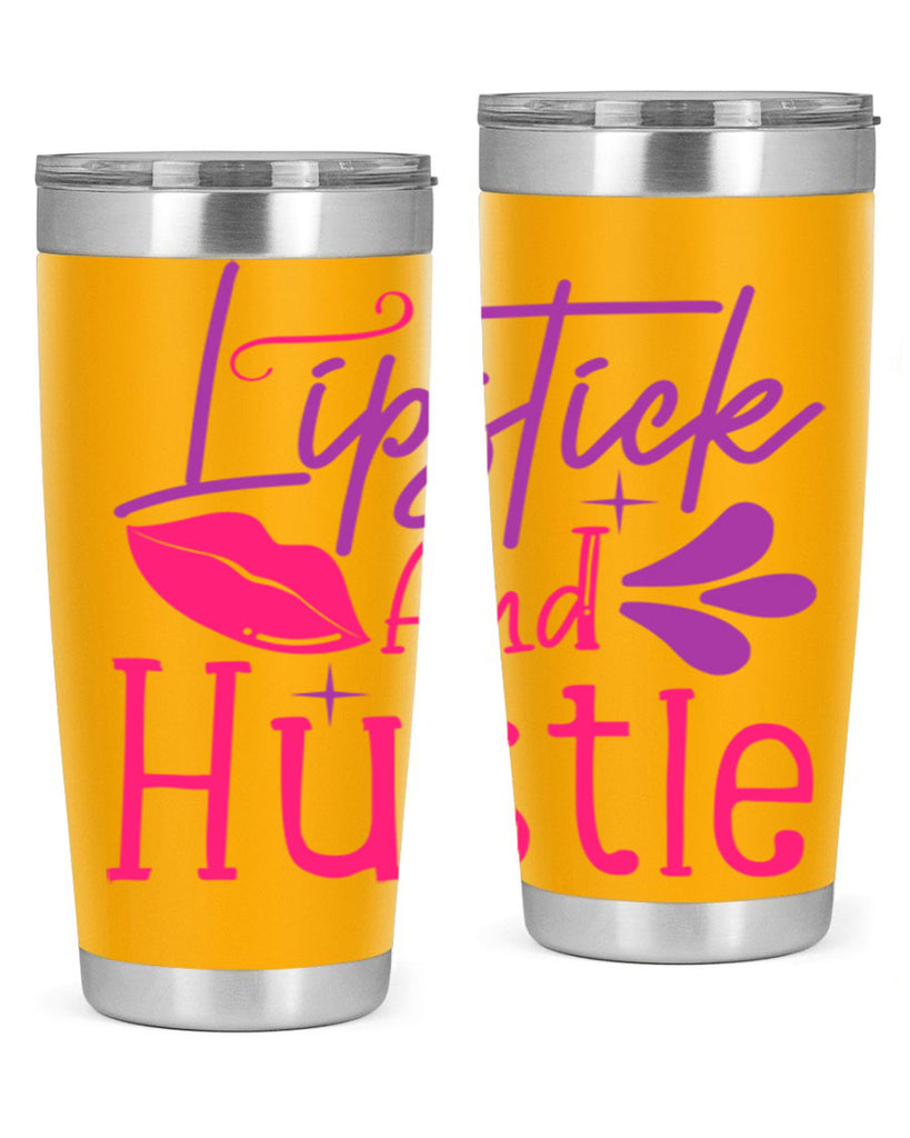 Lipstick And Hustle Style 229#- make up- Tumbler