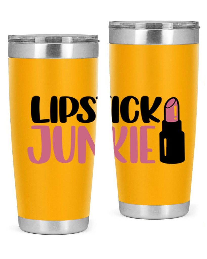 Lipstick Junkie Style 56#- make up- Tumbler