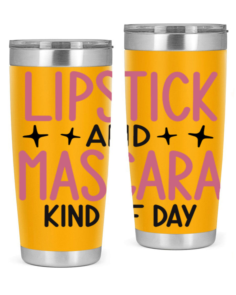 Lipstick and Mascara Kind of Day Style 57#- make up- Tumbler