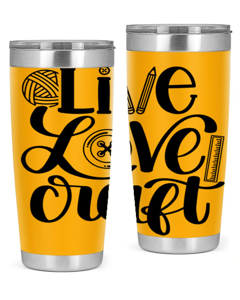 Live Love Craft 14#- crafting- Tumbler