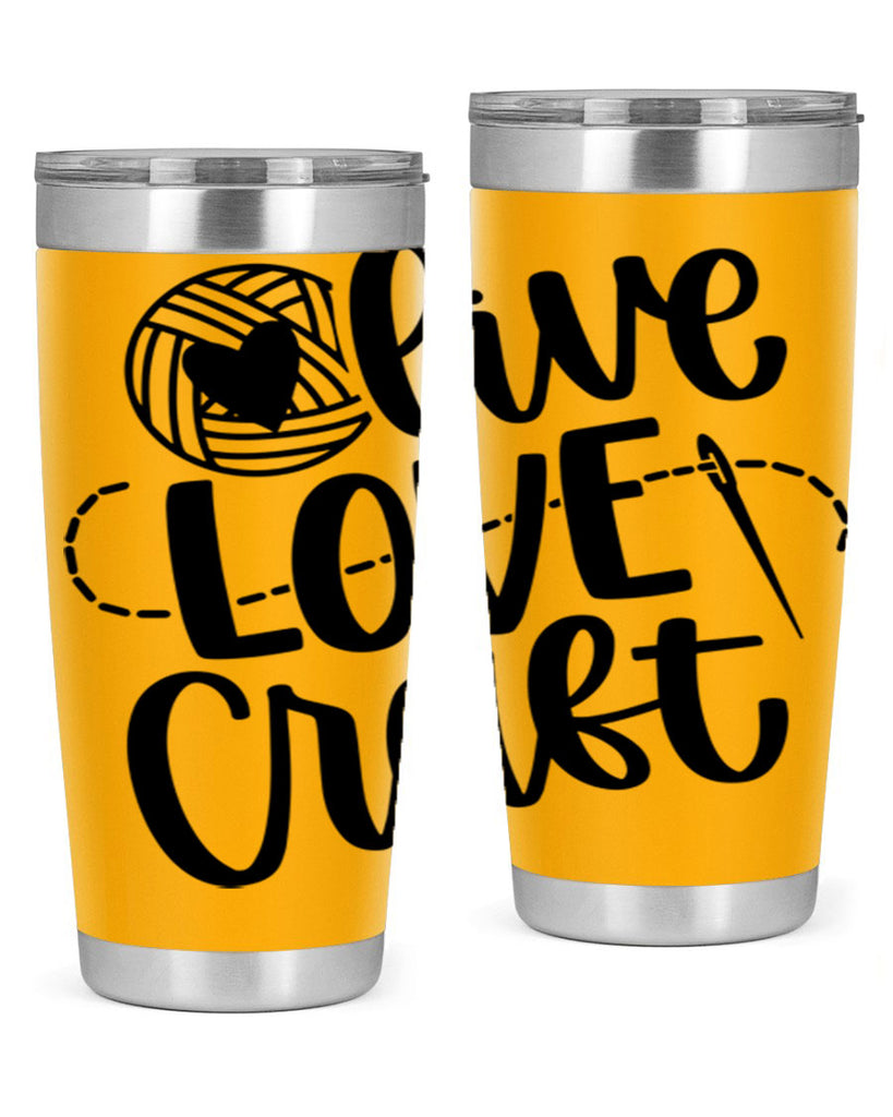Live Love Craft 15#- crafting- Tumbler