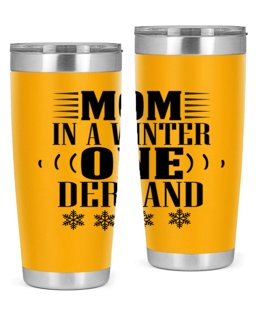 MOM IN A WINTER ONE DERLAND 322#- winter- Tumbler