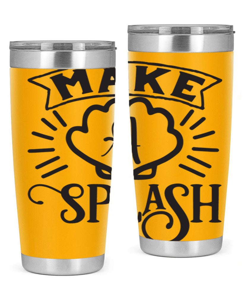 Make a splash 312#- mermaid- Tumbler