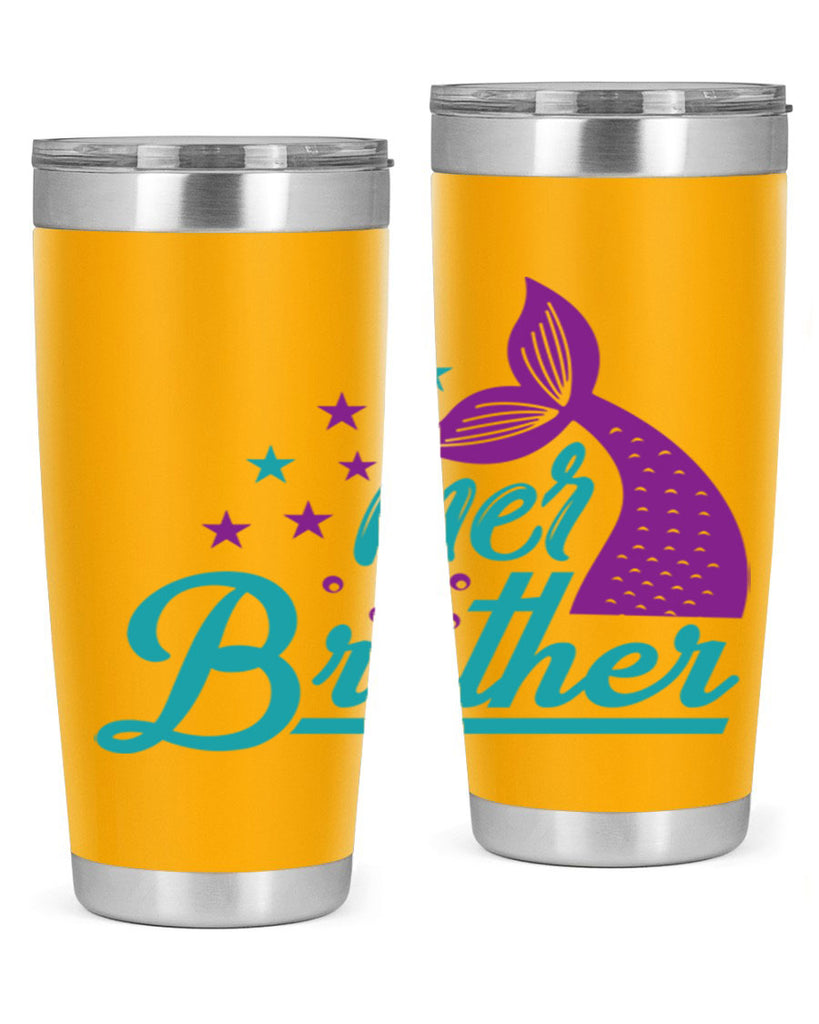 Mer Brother 323#- mermaid- Tumbler