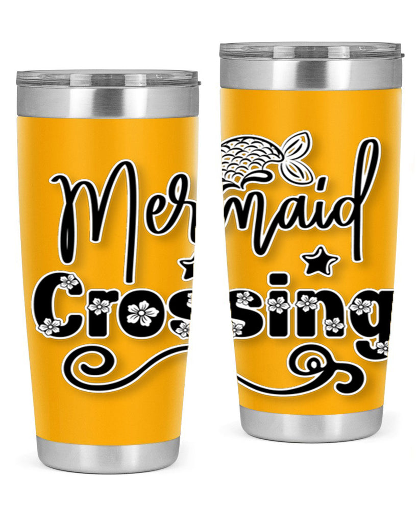 Mermaid Crossing 400#- mermaid- Tumbler
