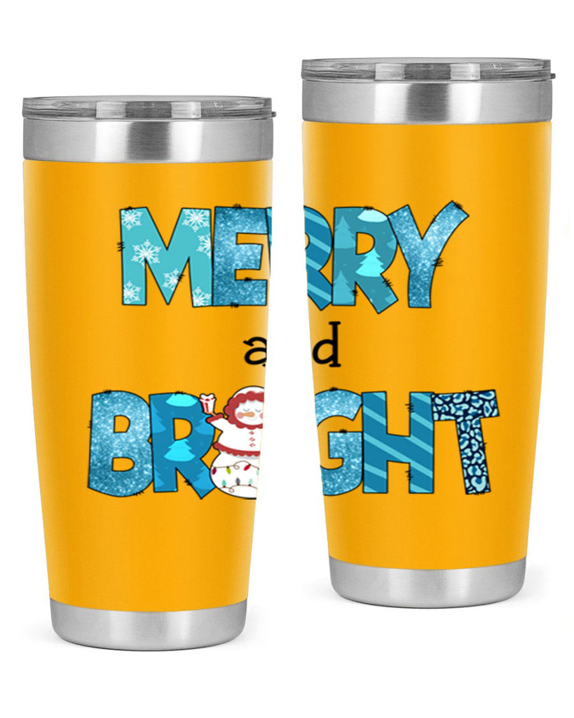Merry and Bright 321#- winter- Tumbler