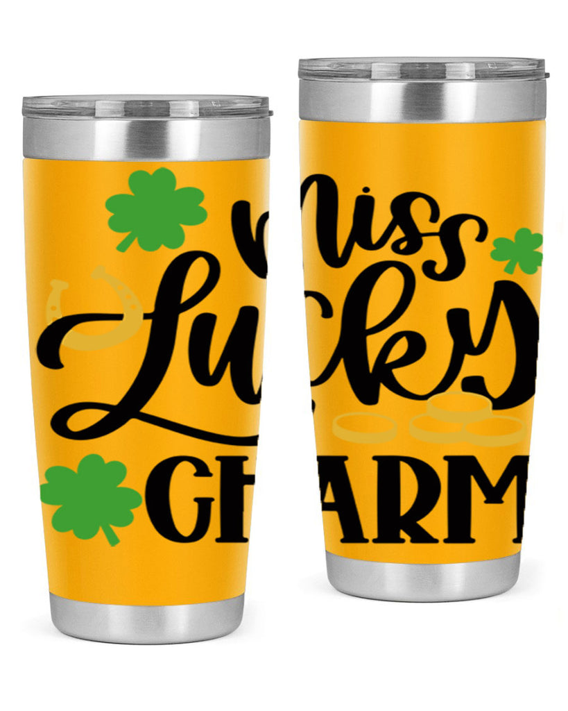 Miss Lucky Charm Style 47#- St Patricks Day- Tumbler