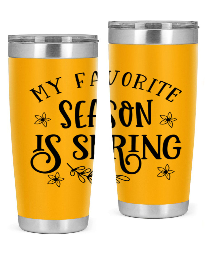 My favorite season is spring 350#- spring- Tumbler