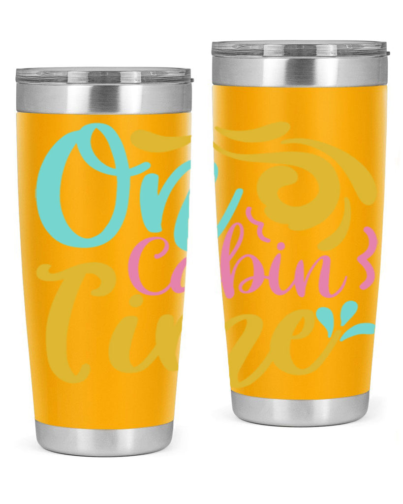 ON CABIN TIME Style 59#- summer- Tumbler