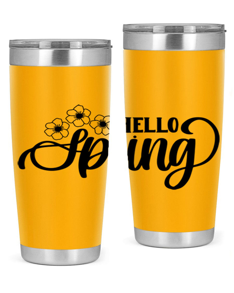 PNG_Hello Spring393#- spring- Tumbler