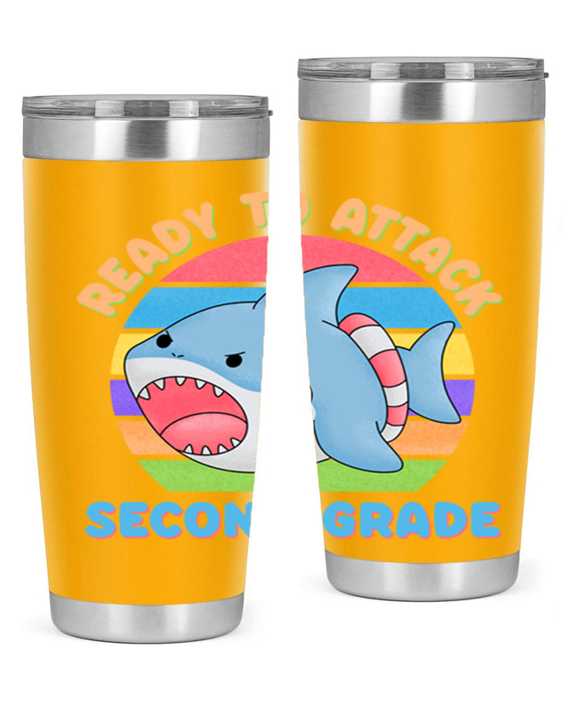 Ready to Attack 2nd Grade 19#- second grade- Tumbler