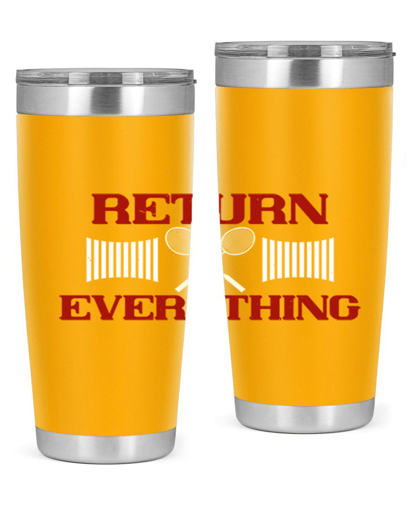 Return Everything 1892#- badminton- Tumbler