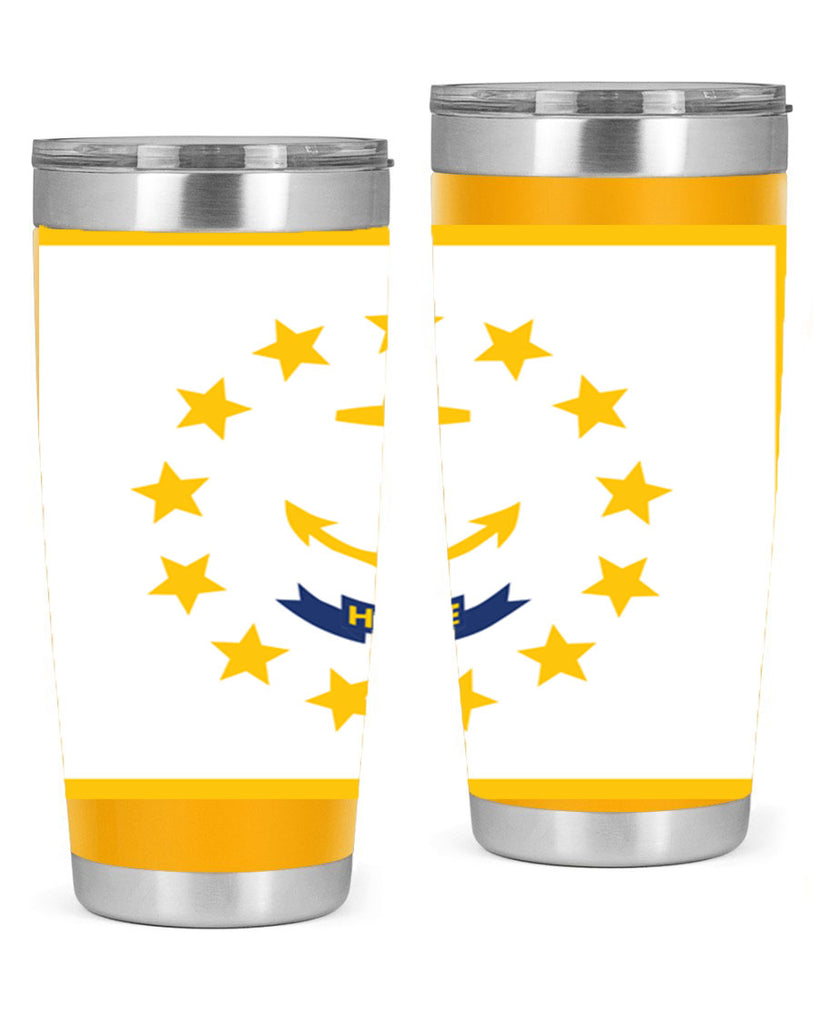 Rhode Island 13#- Us Flags- Tumbler